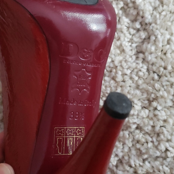 Dolce Gabbana Peep Toe Heels - Picture 8 of 11